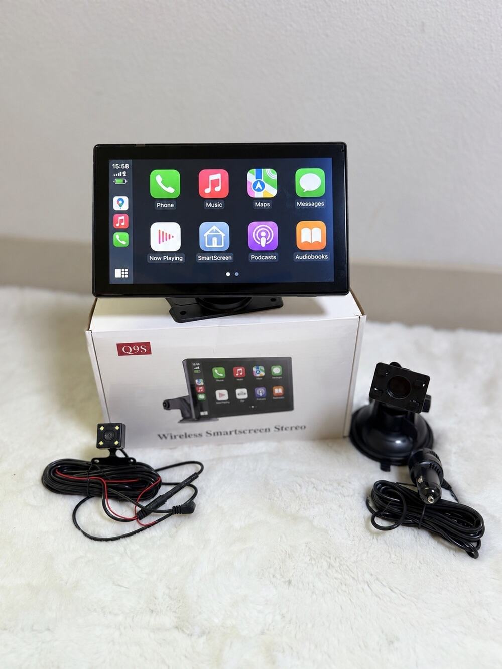 9” Carplay Wireless CarPlay & Android Auto, Mirror Link, Rear Camera & More!!